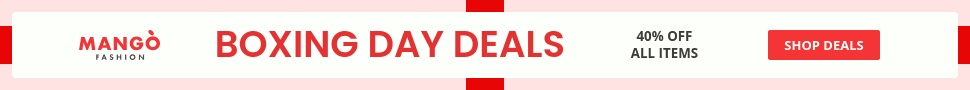 Boxing Day Fashion Deals Large Leaderboard