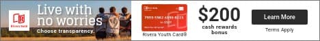 Rivera Bank Youth Card Main Banner