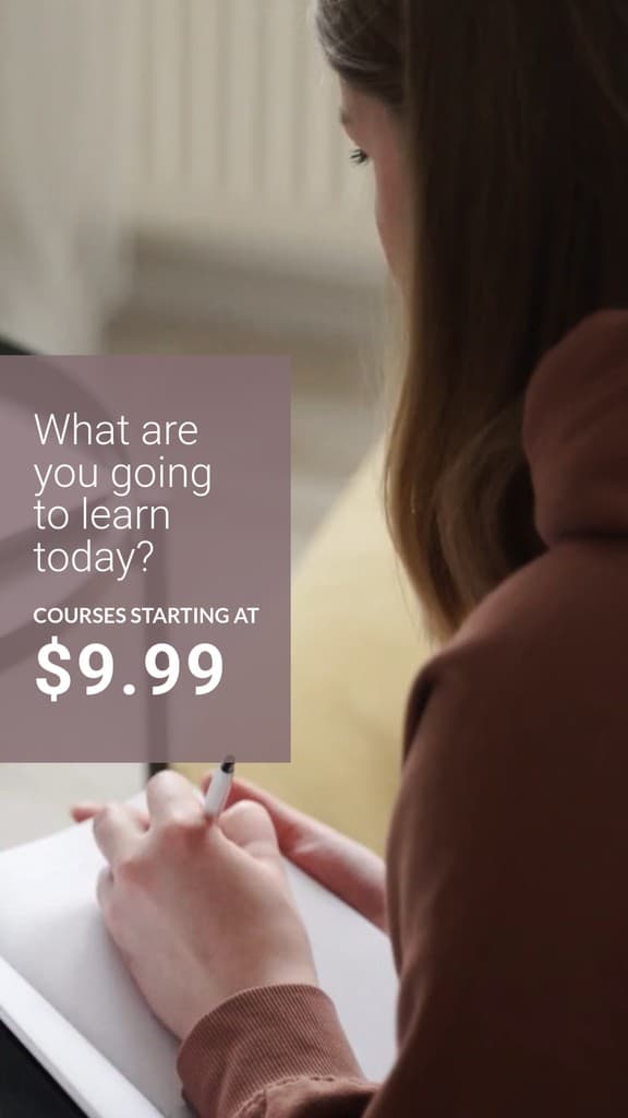 Online Courses Deal Video Video Story