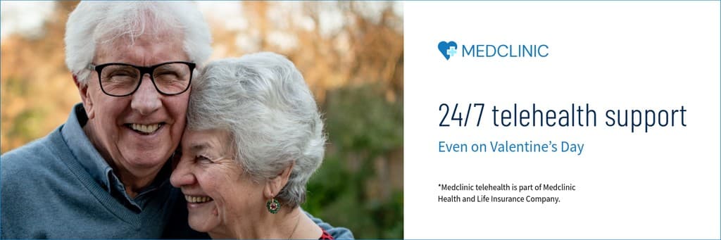 Telehealth Support Even on Valentine's Day X Header