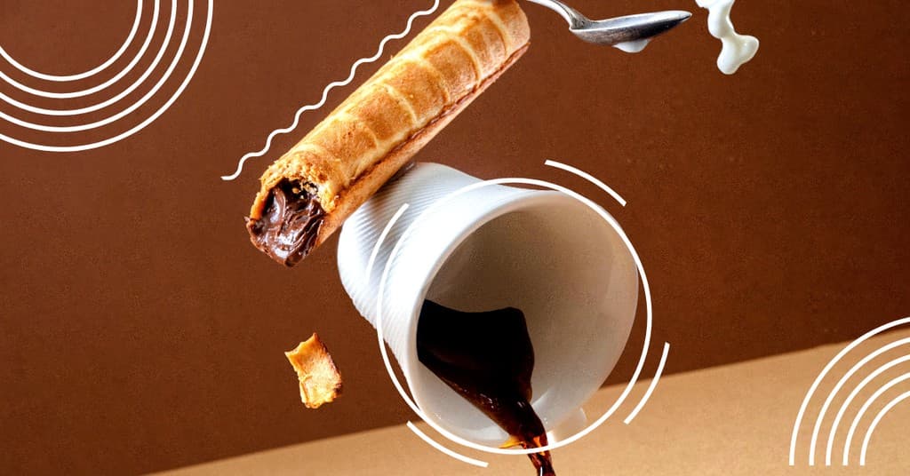 Crunchy Coffee Breakfast Restaurant Responsive Landscape Responsive Landscape Art