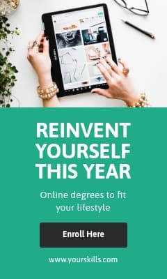 Reinvent Yourself Online Degrees