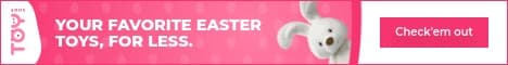 Favorite Bunny Easter Toys Main Banner
