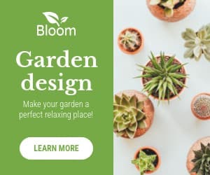 Perfect and Relaxing Garden Design Inline Rectangle