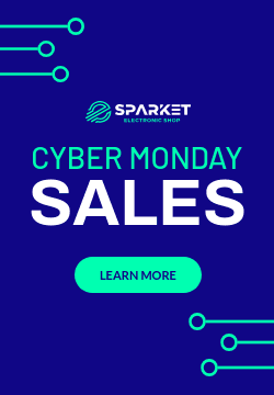 Electronic Shop Cyber Monday Sales Triple Widescreen