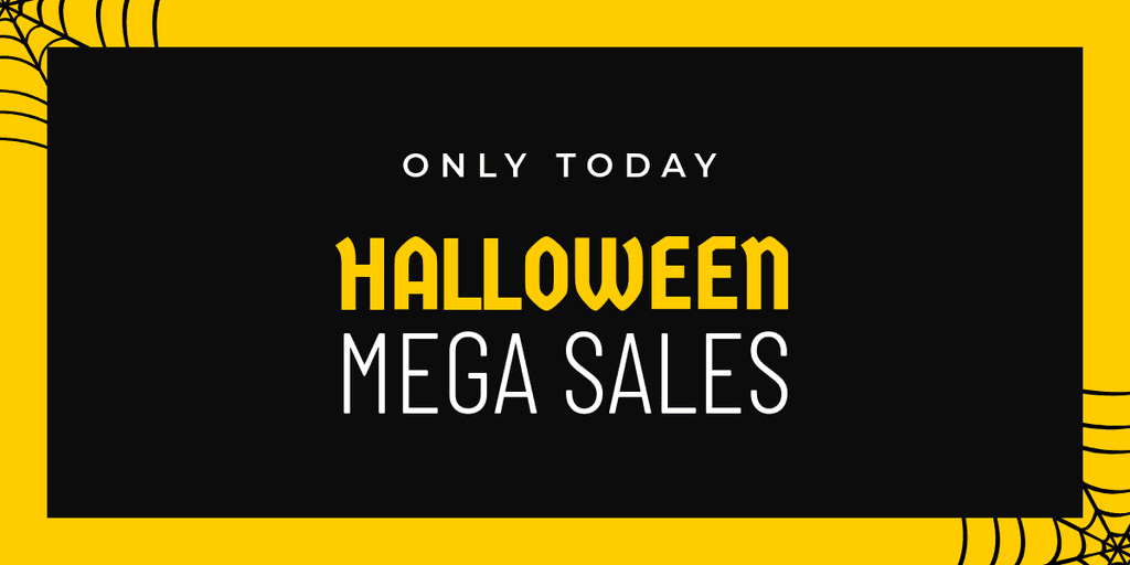 Halloween Mega Sales Only Today X Image Post