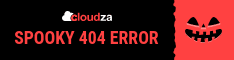 Spooky Halloween 404 Half Banner