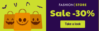 Halloween Shopping Bag Fashion Sale Large Mobile