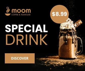 Coffee and Teahouse Special Drink Price Large Rectangle