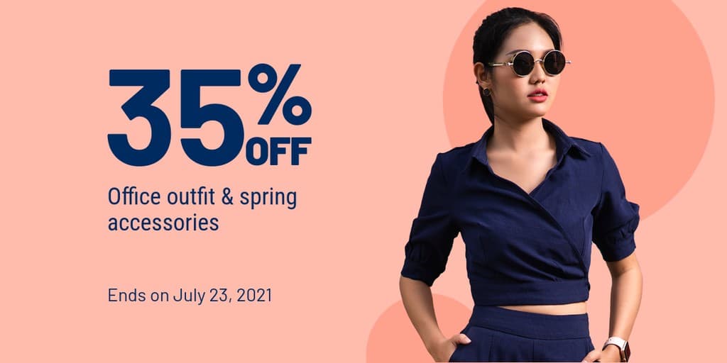 Office Outfit and Spring Accessories Deal X Image Post