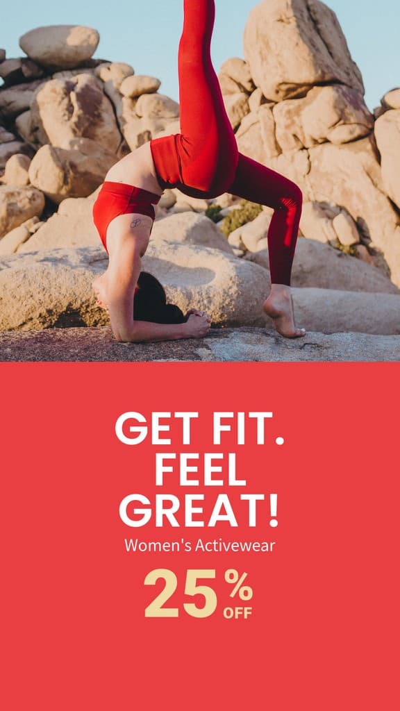 Get Fit with Women's Activewear Story