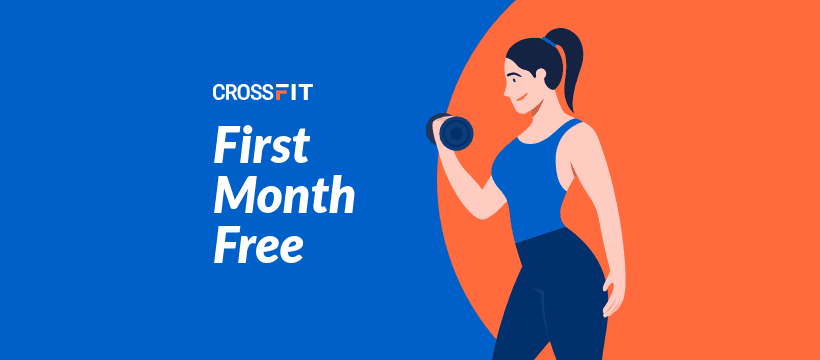 First Month Free Fitness Facebook Cover