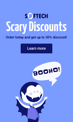 Halloween Vampire Scary Discounts Vertical Rectangle