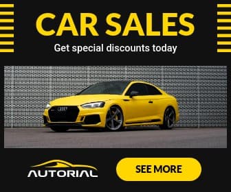 Special Car Sale Discounts Animated