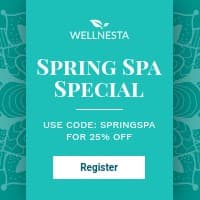 Teal Elegant Spring Spa Special Small Square