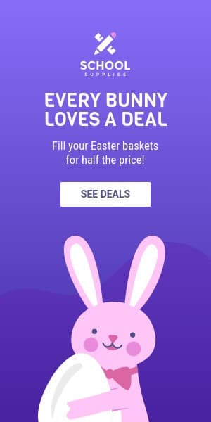 Every Bunny Loves Easter Deal Half Page
