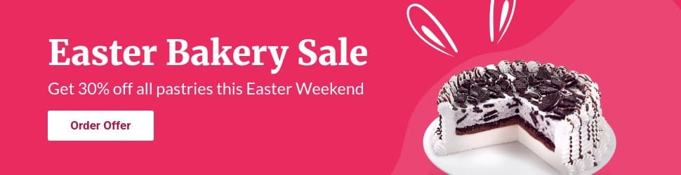 Easter Bunny Bakery Sale Billboard