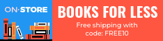 Books for Less and Free Shipping Half Banner