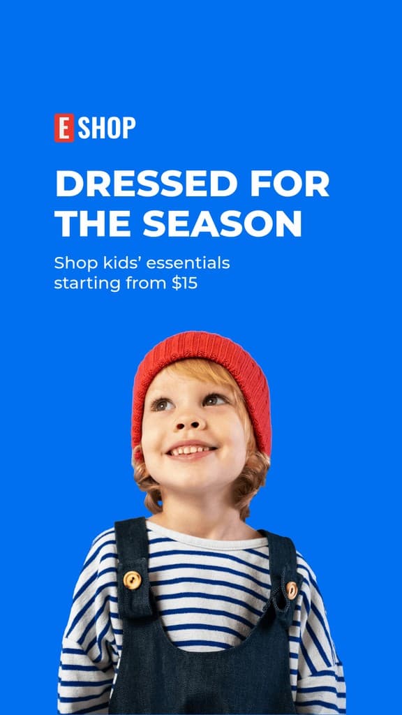 Dress Kids For The Season Story