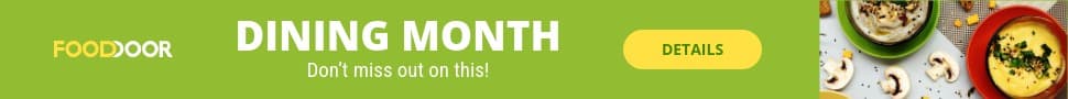 FoodDoor Dining Month Offer Large Leaderboard