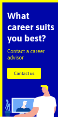 Contact a Career Advisor Vertical Banner
