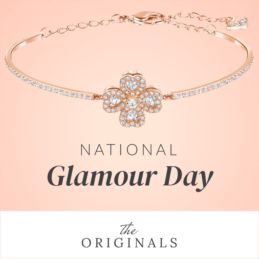 National Glamour Day Bracelet Instagram Post