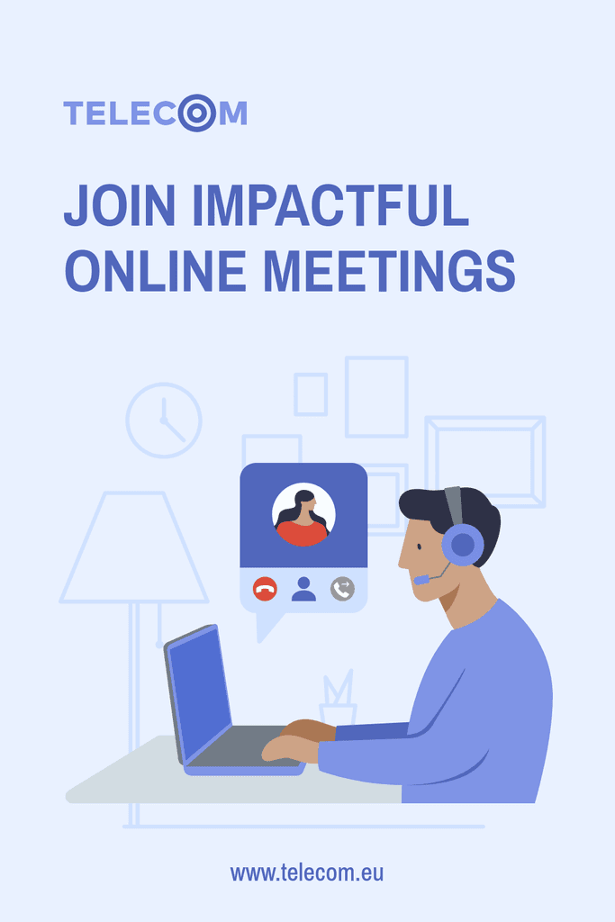 Join Impactful Online Meetings Pinterest Pin Tall