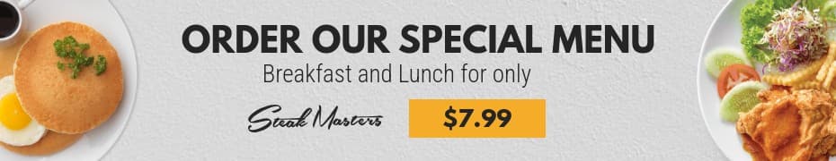 Special Menu Breakfast and Lunch Top Banner
