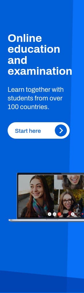 Online Education and Examination Portrait