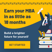 Earn your MBA Degree Small Square