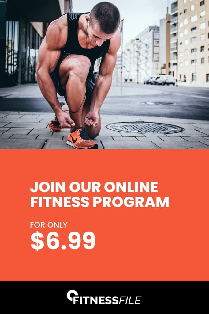 Join Our Online Fitness Program Pinterest Pin Tall