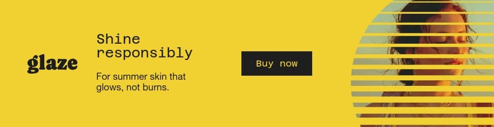 Glaze Shine Responsibly Summer Beauty Products Animated Billboard