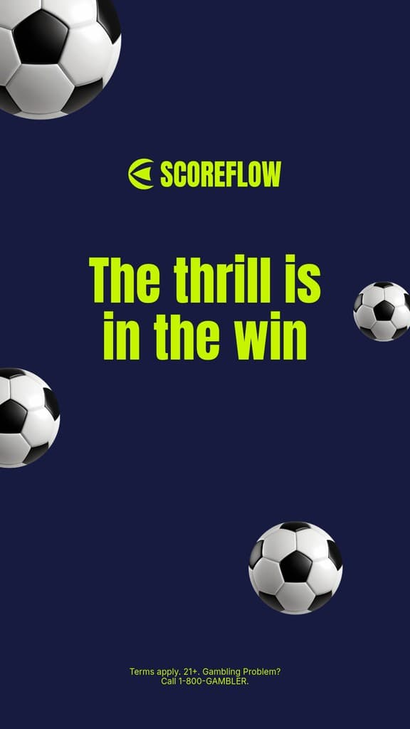Thrill in the Win Soccer Scoreflow Betting Animated Story