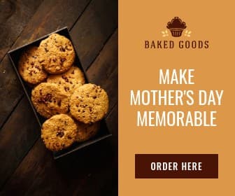 Make Mother's Day Memorable Bakery Large Rectangle