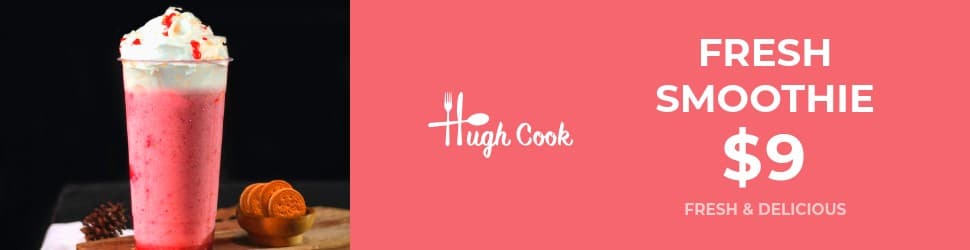 Fresh Strawberry Smoothie Deal Billboard