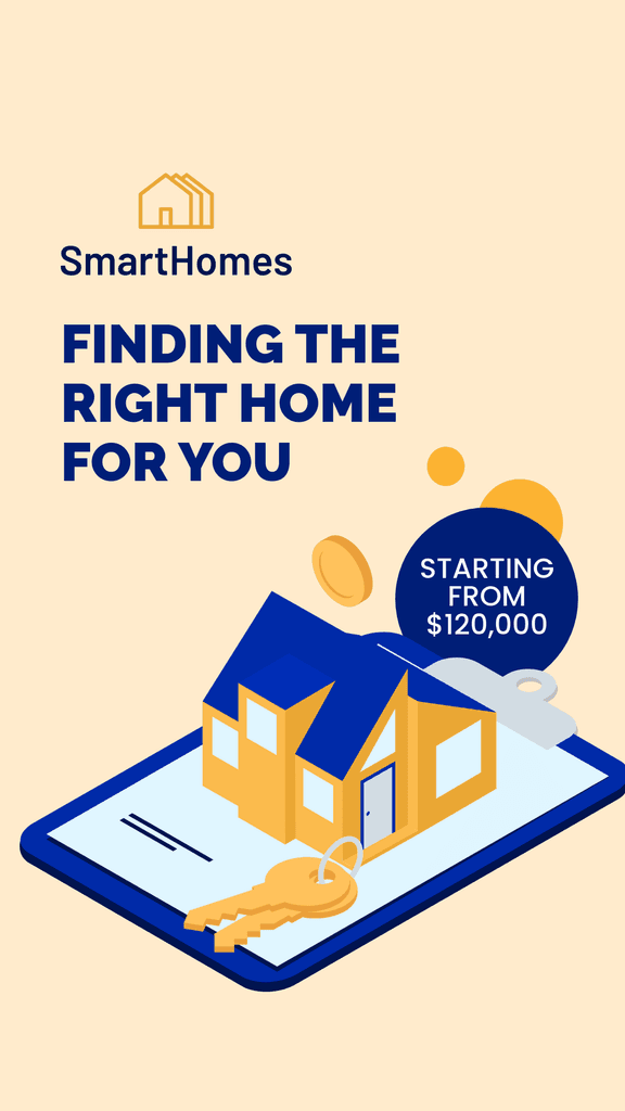 Finding The Right Home Illustration Story