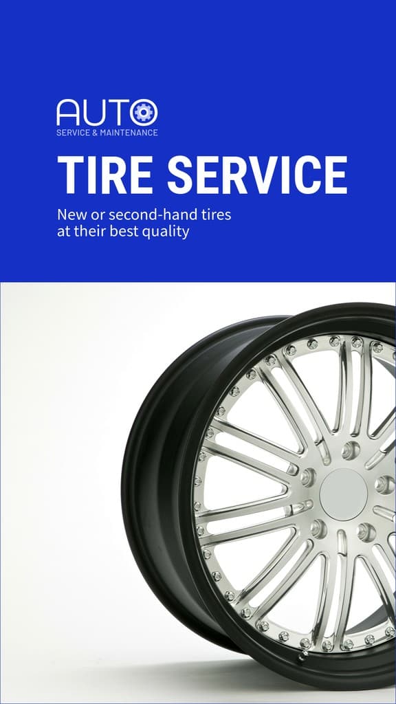 Best Quality Car Tire Service Animated Story