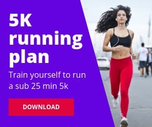 5k Running Plan Inline Rectangle