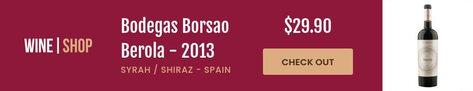 Bodegas Borsao Wine Shop Top Banner