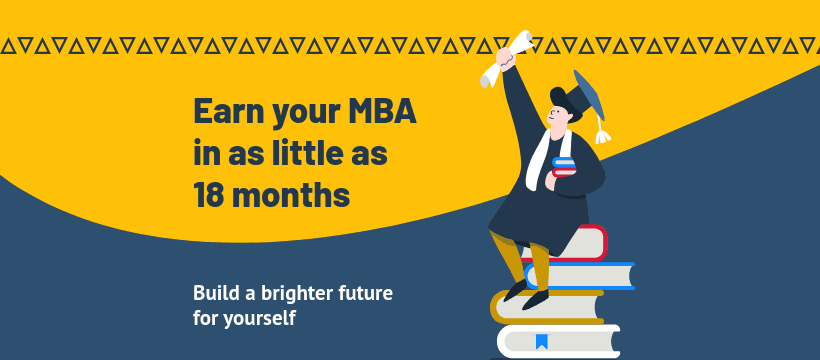 Earn your MBA Degree Facebook Cover