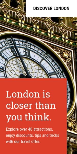 London is Closer Than You Think Half Page