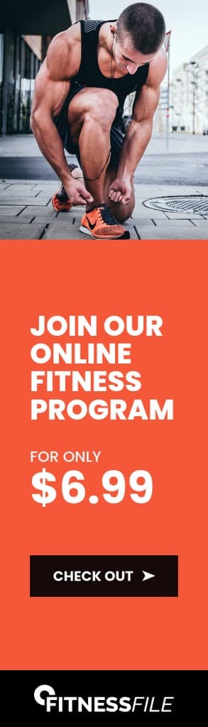 Join Our Online Fitness Program Portrait