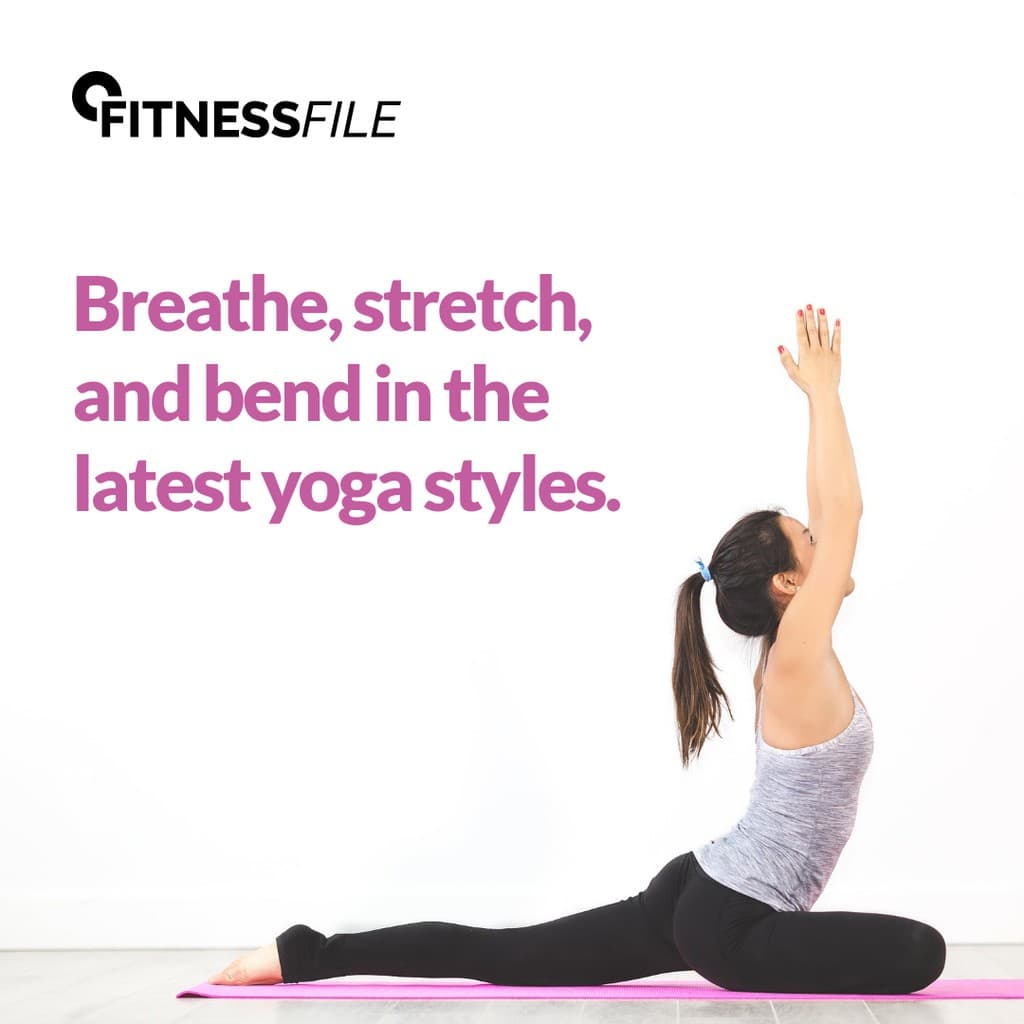 Breathe Stretch Yoga Instagram Post
