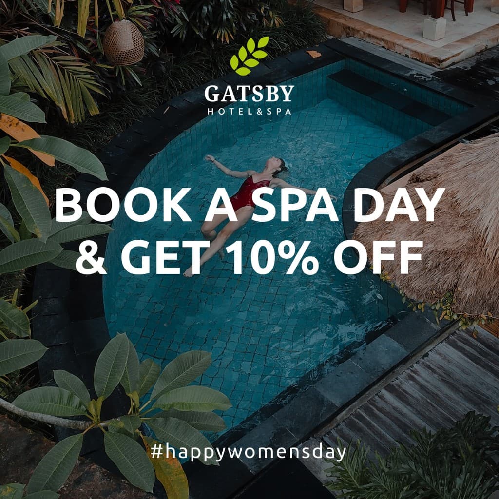 Book a Spa on Women's Day Instagram Post