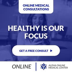 Blue Online Medical Consultations Square