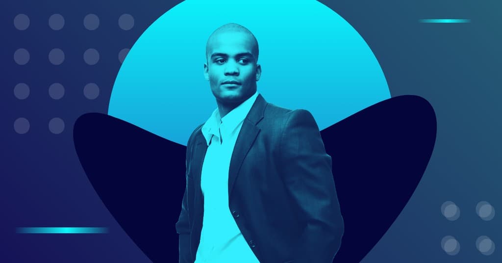 Abstract Blue Business Responsive Landscape Responsive Landscape Art