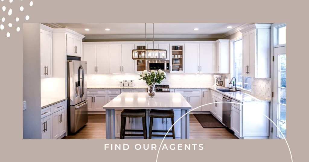 Shaker White Kitchen Real Estate Responsive Landscape Responsive Landscape Art