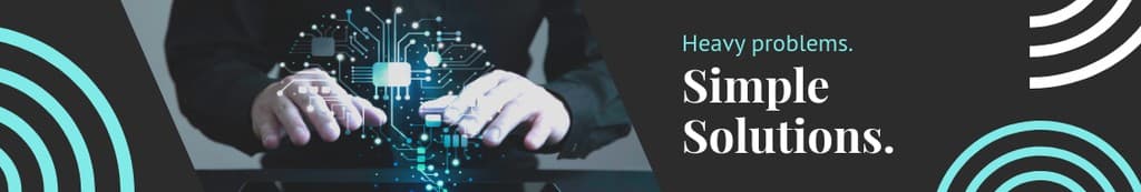 Heavy Problems Simple Solutions Linkedin Page Cover Linkedin Page Cover