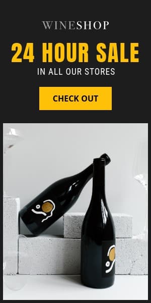 Wineshop 24 Hour Sale Half Page