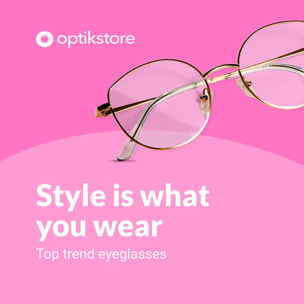 Top Trend Stylish Eyeglasses Facebook Square Post
